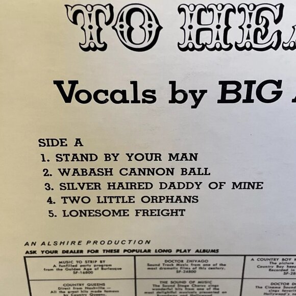 Country Music Like You Want To Hear It (Vinyl) Somerset SF-34700 VG+ LP Record - Picture 4 of 10